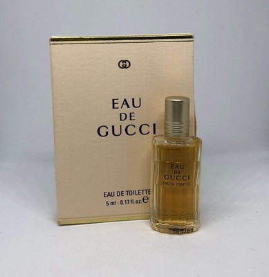 Eau de Gucci di Gucci Eau de Toilette 5ml Vintage Rare