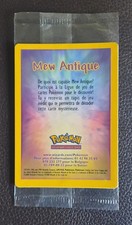 Carte Pokémon Mew Antique FR , ancient mew Promo Wizards Scellée neuve