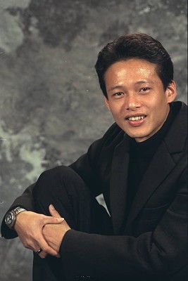 Lin Cheng Sheng in Berlin to present his movie 'Fang Lang' 1990s Old Photo