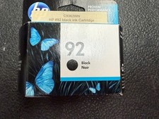 HP 92 Ink Cartridge - Black  C9362WN EXPIRED 2017 