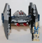 2015 Retired Star Wars Microfighters Lego set #75073 Vulture Droid 100% complete