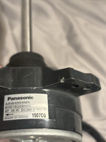 PANSONIC BLOWER MOTOR ARW4904MS BH61B209H03 1507CG Used - Picture 5 of 11