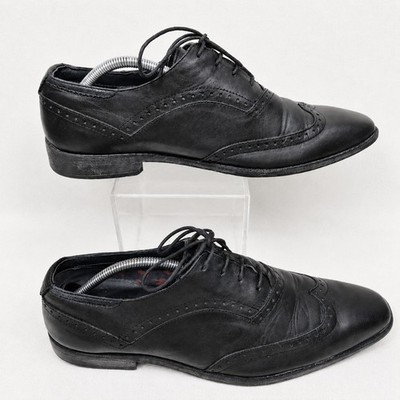 Goodwin Smith Halbschuhe Herren Größe 10 schwarz Schnürschuhe elegant Schuhe Event Abschlussball