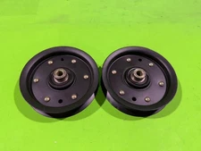2 Flat Idler Pulleys Fit 956-04129 756-04129B 756-04129C 753-08171