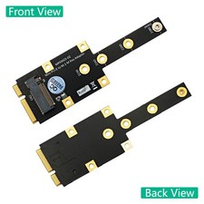 For M.2 NGFF NVME M-key/B Key SSD to Mini PCI-E Adapter Card M.2 B/M Key SSD New