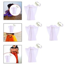 Costume d'ange pour fille, tenue de jeu de rôle en robe blanche, robe d'ange