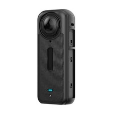 Sports Camera Black Silicone Case Dustproof Accessory for Insta360 X4 Camera