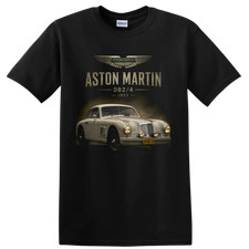 Aston Martin DB2 4 1957 Classic Car Vintage Graphic T Shirt Collector Tee Retro