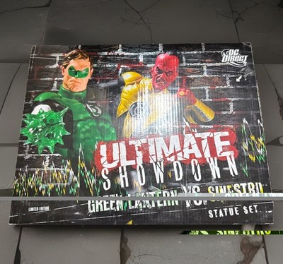 DC Direct - Ultimate Showdown GREEN LANTERN vs SINESTRO Statue Set  0670/1500