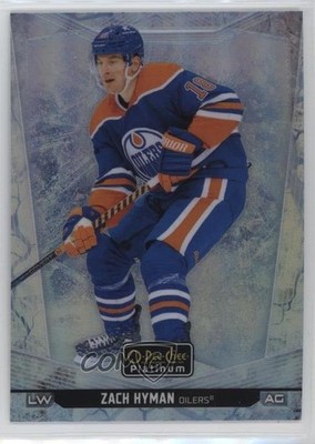2024-25 O-Pee-Chee Platinum Arctic Freeze 17/99 Zach Hyman #182 00d2