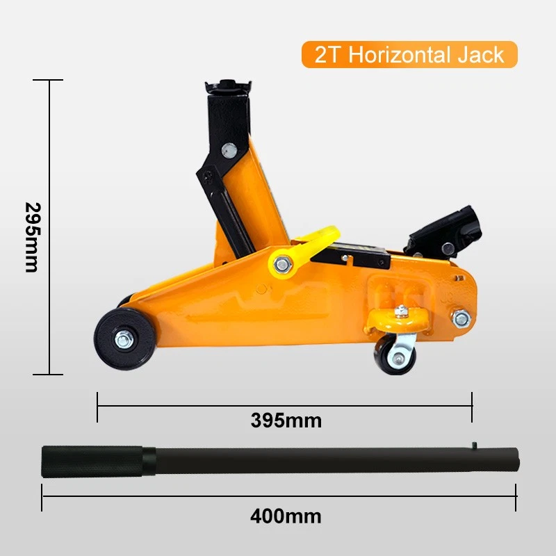 2-Ton（4400LBS）Floor Jack|Low Profile Car Jack|Hydraulic Trolley Garage Service Foto 4 de 4