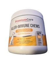 PREMIUM CARE Itch Relief for Dogs - 120 Allergy Chews for Dogs - Anti Itch Se...