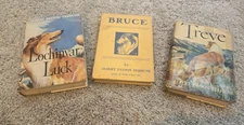 BRUCE  Albert Payson Terhune - Hardcover lot 3 Three books Lochinvar Luck Treve
