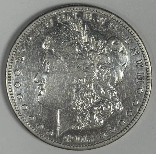 1903-S MORGAN DOLLAR XF/AU DETAILS