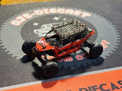 1/64 3D Printed ATV Polaris Rzr Farm Diecast Diorama Greenlight Wheels Included.