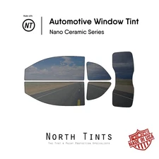 Nano Ceramic PreCut Window Tint Film Car Glass for Fiat 500 2012-2017 Coupe