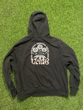 Vans Flower Pullover Hoodie Black Size M