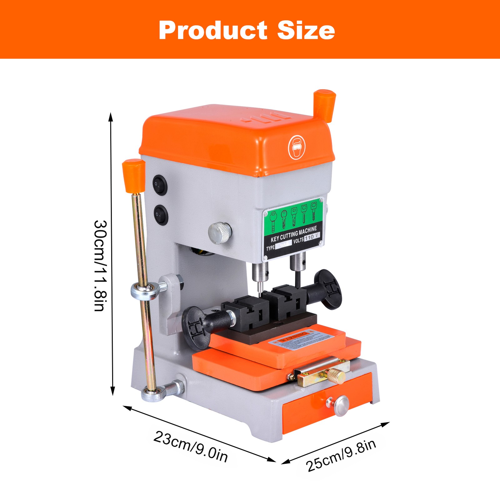 Duplicator Machine Copy Cutter Cutting Machine 110V (Manual)