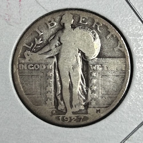1927-D Standing Liberty Silver Quarter
