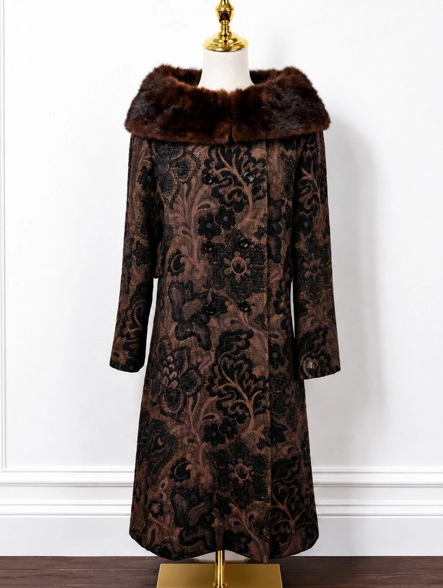 Fur Regular Size XS/S Vintage Coats, Jackets & Vests for Women for