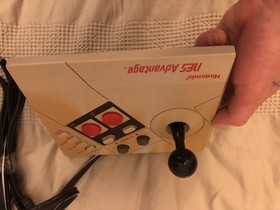 Official Nintendo NES Advantage Joy Stick Controller & Zapper Gun