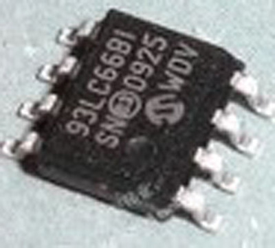2PCS PIC93LC66B-I/SN 93LC66B-I 4K EEPROM