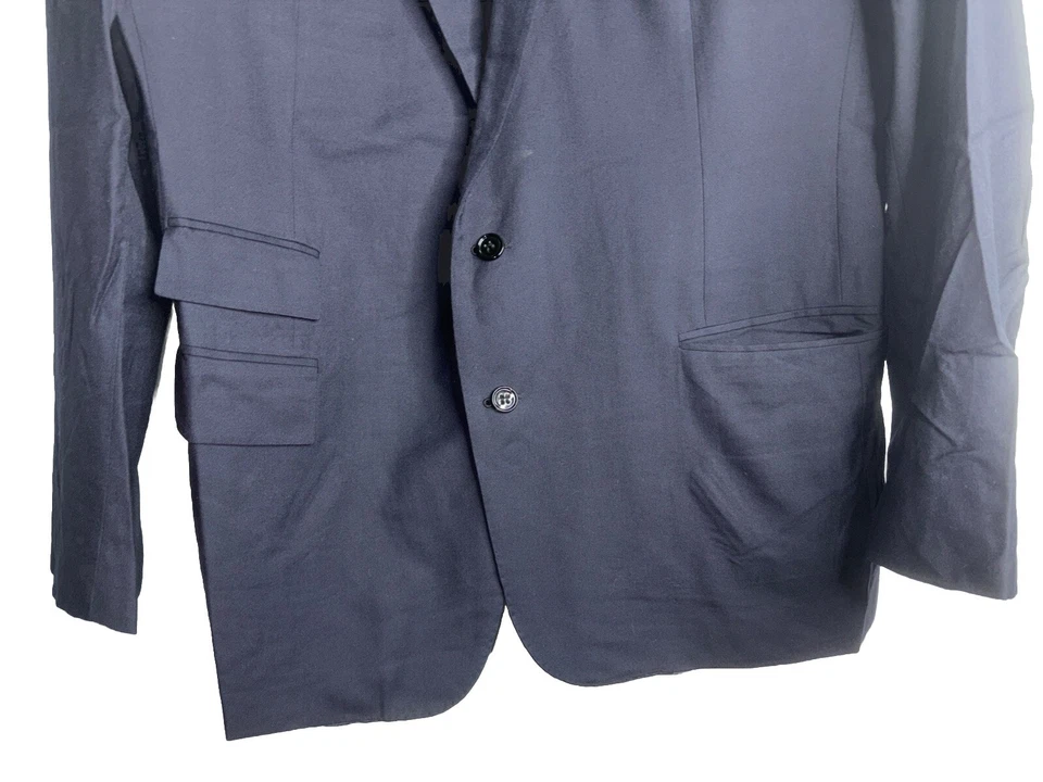 Blazer Ralph Lauren Etiqueta Púrpura Italia Azul EE. UU. Talla 44R Azul Marino 7 Bolsillos Usado en Excelente Condición Foto 4 de 4