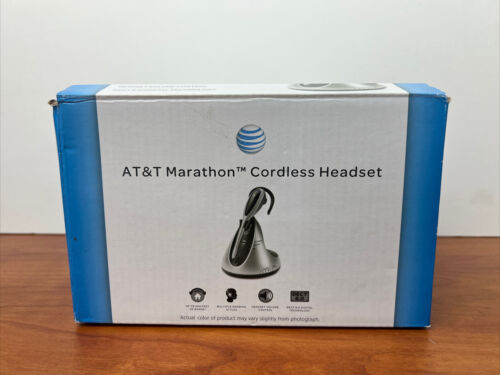 AT&T Marathon Cordless Headset & Remote Dial Pad 6.0 Digital Technology-AS IS - Picture 1 of 6
