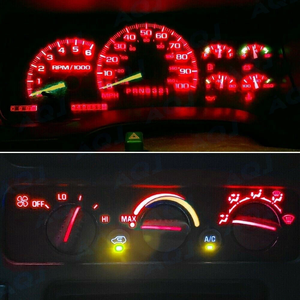 Jeep xj 2024 led dash lights