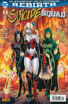 Suicide Squad Rebirth Nr. 7 - Panini (2017-2019) Zustand 1