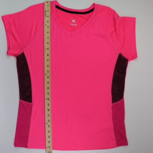 Game Time Women's Pink Short Raglan Sleeve Activewear Top Size XL - Picture 11 of 13