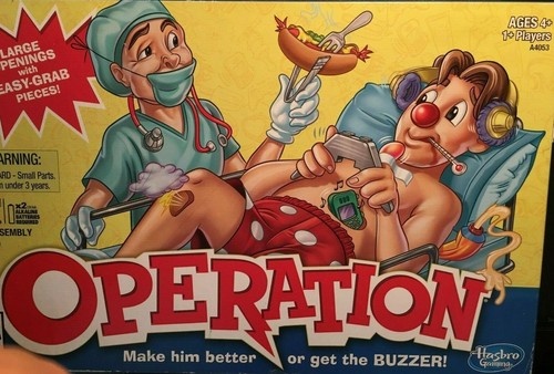 Operation 2013 JACKHAMMER JITTERS Game Replacement Piece Funatomy Part Free Ship - Picture 2 of 3