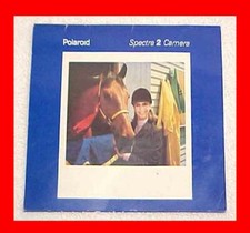 POLAROID SPECTRA 2 MANUAL INSTANT FILM CAMERA BOOKLET MANUAL