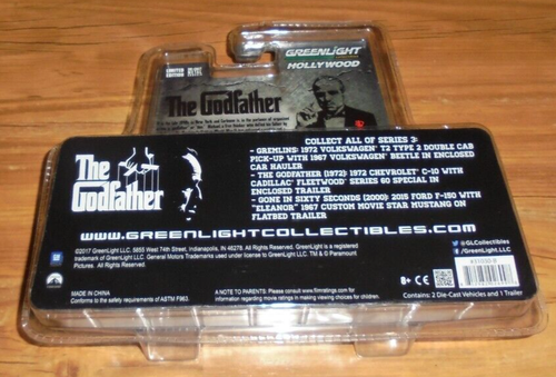 The Godfather Series 3 Limited Edition Die-Cast Vehicles Greenlight 2017 - Picture 5 of 5