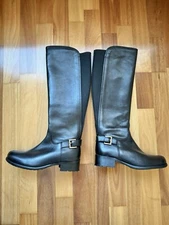 Trent Nathan knee high black boots