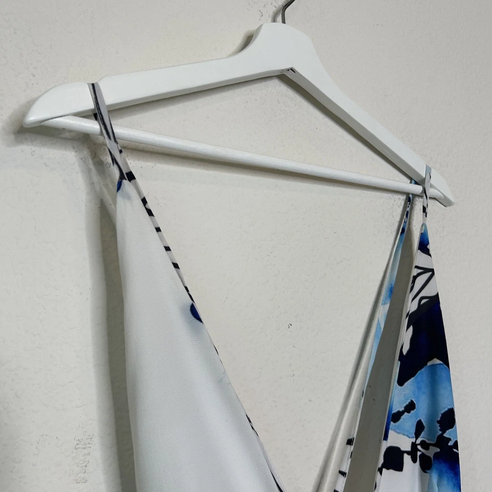 Mono Tropical Tobi Island Living Azul y Blanco S Foto 3 de 4