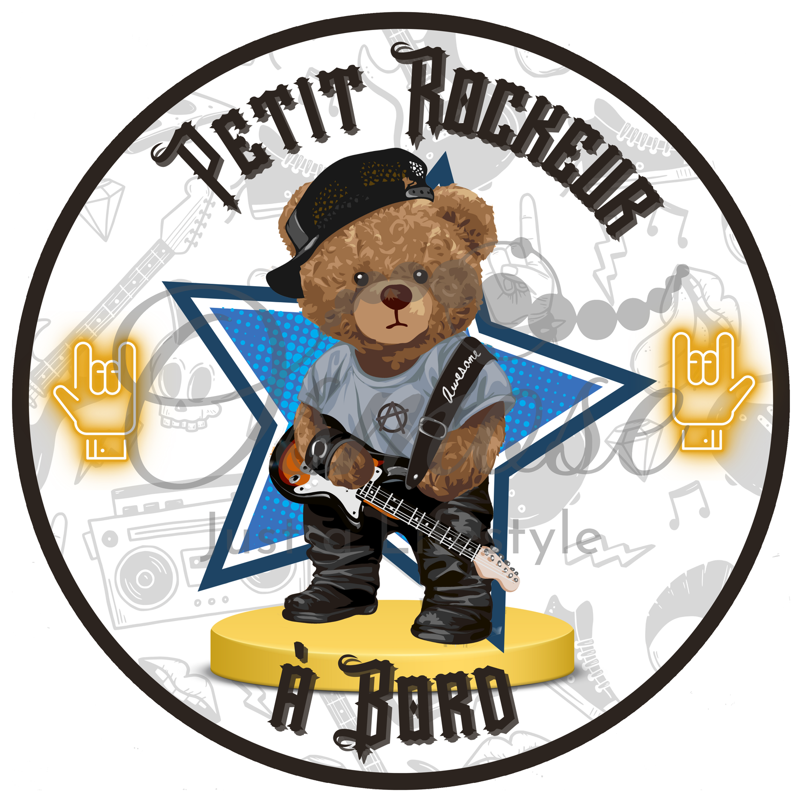 Stickers Bébé à Bord,nos Modèles - TenStickers