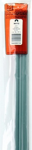Varilla Plastruct semicircular 1/8 x 15 pulgadas 90172 | Zustand: New