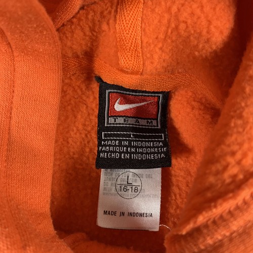 VTG Y2k Nike New York Knicks Center Swoosh Hoodie Sweatshirt Youth Large 16-18 - Picture 3 of 9