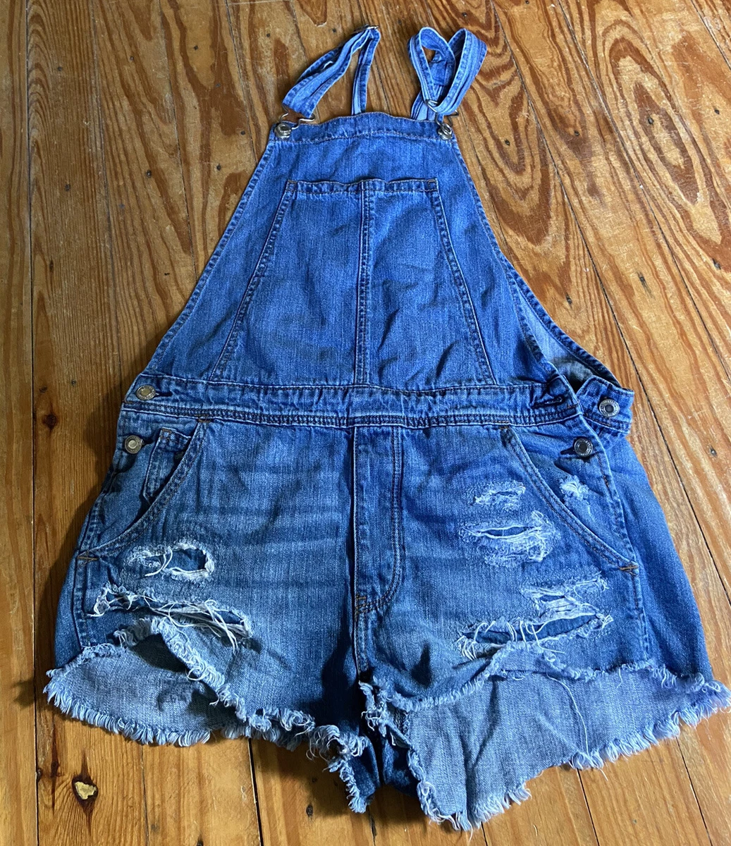 American eagle overall shorts sale