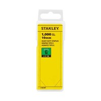 Stanley 1-TRA706T Klammern Typ G 10Mm, 1000 StüCk, FüR Elektro- U. Handtacker