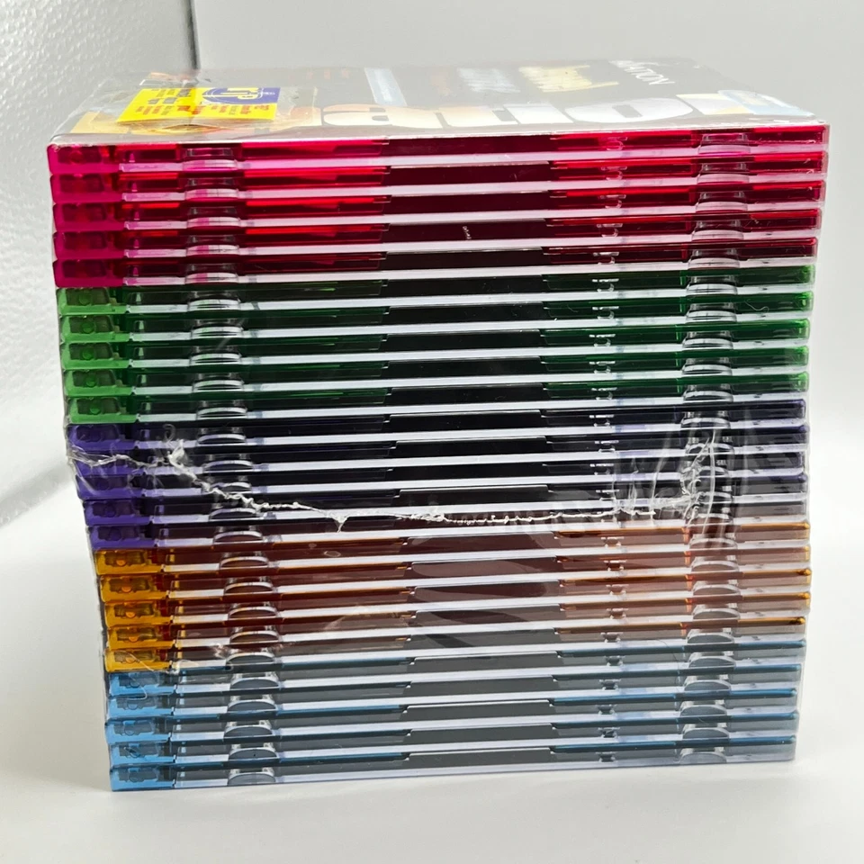 Imation Jewel Tone New Package Slim Jewel CD Storage Cases 25 Pack Rainbow Color - Image 4 of 4