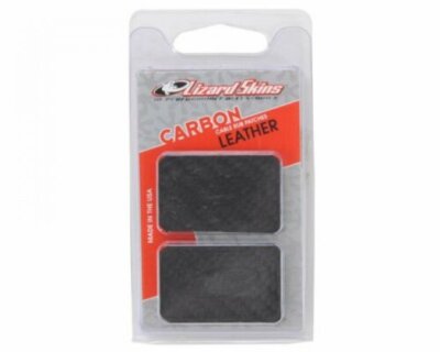LIZARD SKINS LEATHER CARBON PATCHES BLACK NEW LEADS200