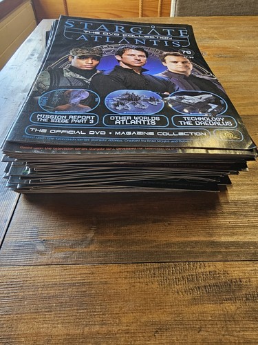 Stargate SG 1 Magazines 1-63 Plus 70 64 In Total Sci Fi DVD Magazines. - Picture 2 of 4