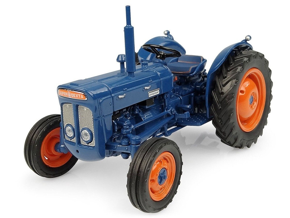 1962 FORDSON SUPER DEXTA TRACTOR BLUE 1/32 DIECAST BY UNIVERSAL