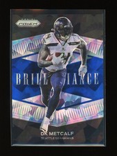 2021 Panini Prizm DK METCALF #B-16 Brilliance BLUE CRACKED ICE /99 Seahawks