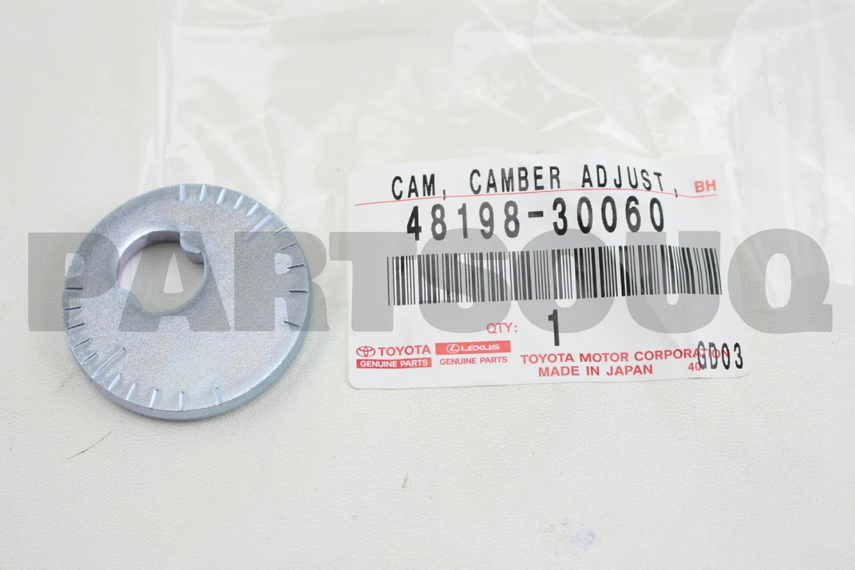 4819830060 Genuine Toyota CAM, FRONT SUSPENSION CAMBER ADJUST, NO  