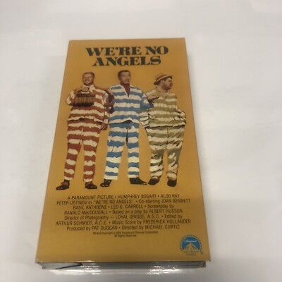 We re No Angels (2005) VHS   Paramount Picture   Humphrey Bogart   Aldo Ray