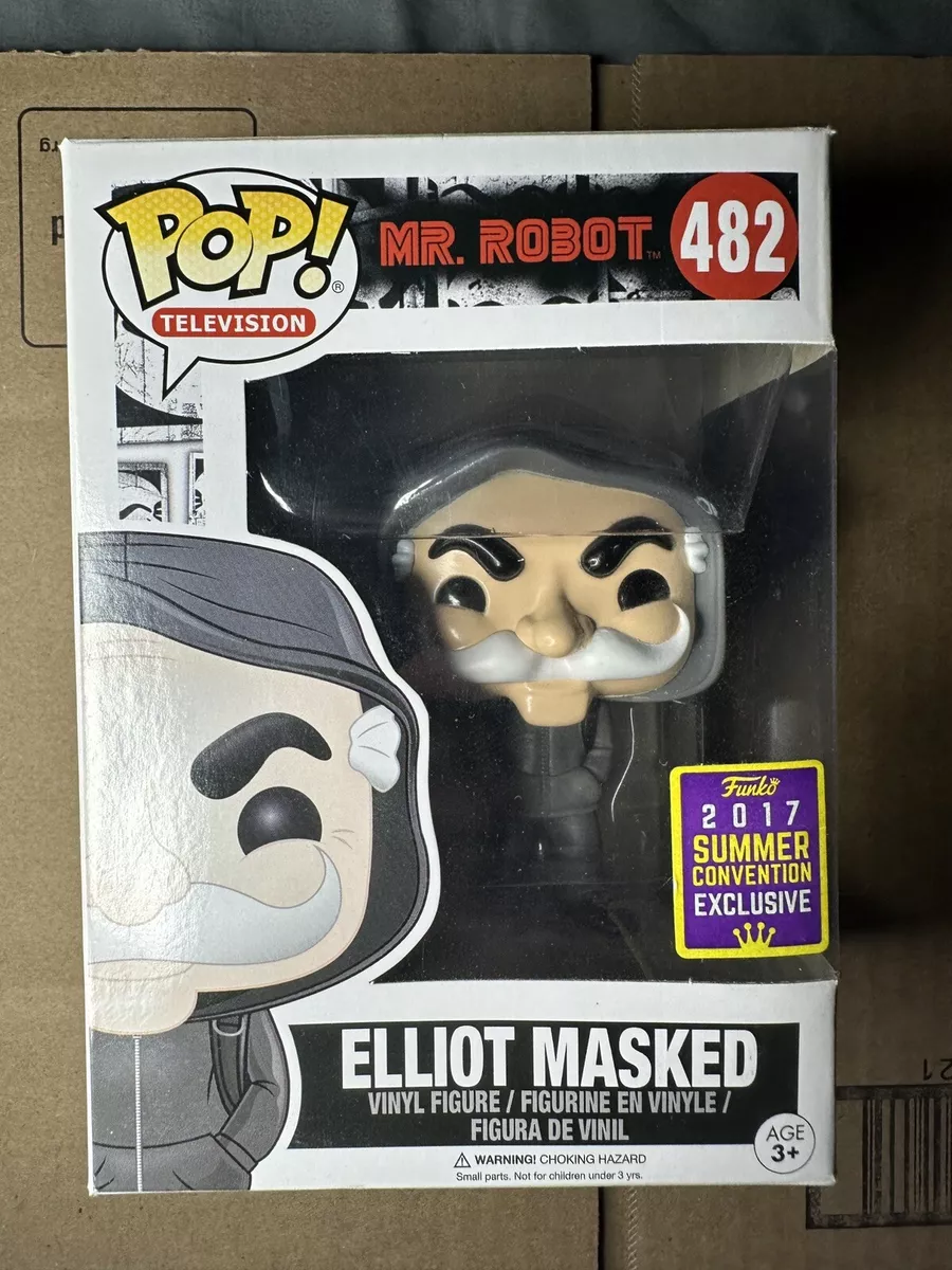 Funko pop Mr. Robot Elliot Masked summer convention Exclusive no