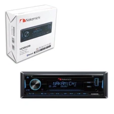 NAKAMICHI NQ822B SINGLE DIN CD USB AUX CAR RECEIVER WITH BLUETOOTH